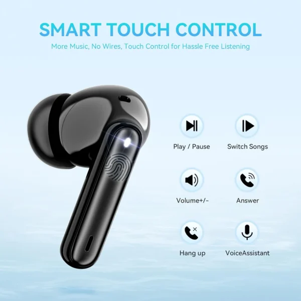 Toemaagic Wireless Earbuds, Bluetooth 5.3 Headphones Playtime Deep Bass Stereo in-Ear Earbud,IP7 Waterproof - Image 2